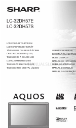 Sharp Aquos LC-32DH57E Руководство по эксплуатации