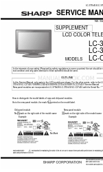 Sharp AQUOS LC-37D43U Service Manual