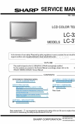 Sharp AQUOS LC-37D43U Service Manual