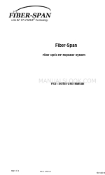 Fiber-Span FS31RX-D Manuel de l'utilisateur