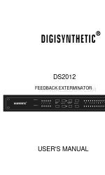 DIGISYNTHETIC DS2012 사용자 설명서