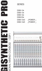 DIGISYNTHETIC DSM 104 Gebruiksaanwijzing