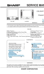 Sharp 14A2-RU Instrukcja serwisowa