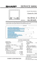 Sharp 19L-M100S Руководство по эксплуатации