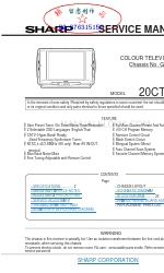 Sharp 20CT-250 Service Manual