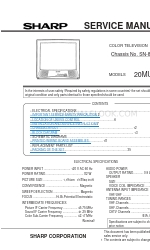 Sharp 20MU11 Service Manual