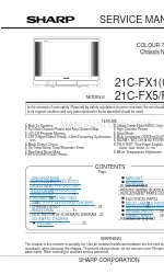 Sharp 21C-FX1G Руководство по эксплуатации