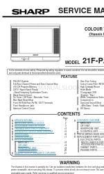 Sharp 21F-PA330I Service Manual