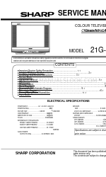 Sharp 21G-FX10L Service Manual