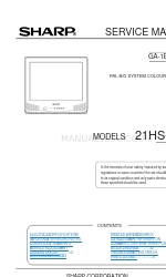 Sharp 21HS-50N Service Manual