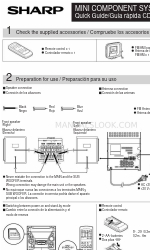 Sharp CD-BA200 Краткое руководство