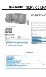 Sharp CD-C452 Service Manual