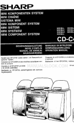 Sharp CD-C470H Руководство по эксплуатации