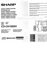 Sharp CD-CH1000H Manual de operação