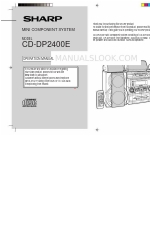 Sharp CD-DP2400E Operation Manual