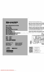 Sharp CD-DP900H Operation Manual