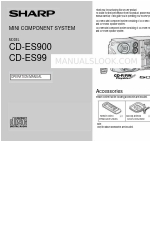 Sharp CD-ES99 Operation Manual