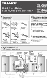 Sharp CD-G10000P Quick Start Manual