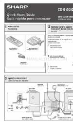 Sharp CD-G15000 Краткое руководство по эксплуатации