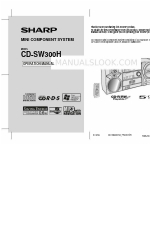 Sharp CD-SW300H Panduan Pengoperasian