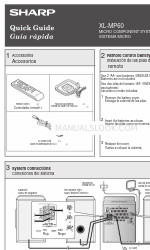 Sharp XL-MP60 Короткий посібник