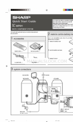 Sharp XL-MP8H Skrócona instrukcja obsługi
