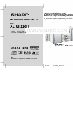 Sharp XL-UH220H Manual de instrucciones