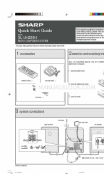 Sharp XL-UH220H Manual de inicio rápido