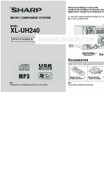 Sharp XL-UH240 Operation Manual