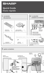 Sharp XLDV50 Quick Start Manual