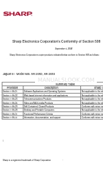 Sharp 208D - AR B/W Laser Broszura