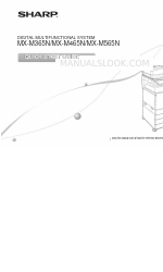 Sharp Advanced MXM465N Snelstarthandleiding
