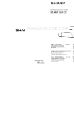 Sharp AL-1035-WH A 수동 시작