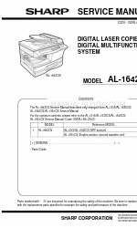 Sharp AL-1642CS Service Manual