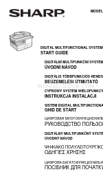 Sharp AL-2061 Handleiding starten