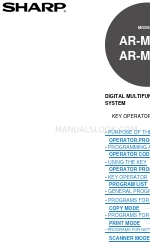 Sharp AR-M236 Panduan Operator Kunci