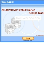 Sharp AR-M316 Online Manual