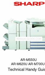 Sharp AR-M550U Panduan Teknis