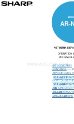 Sharp AR-NB3 Network Scanner Operations