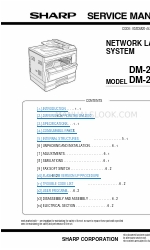 Sharp DM-2000 Panduan Servis