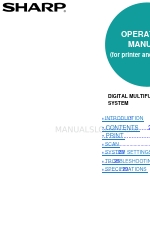 Sharp M160D Manuel d'utilisation