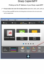 Sharp MX 3570 Quick Start Manual
