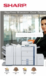 Sharp MX 5500N - Color Laser - Copier Брошура та технічні характеристики