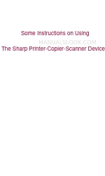 Sharp MX 5500N - Color Laser - Copier Інструкція з використання Посібник з використання