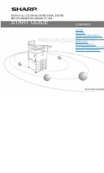 Sharp MX-3114N Operation Handleiding starten