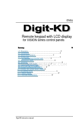 Digit-KD VISION series Instrukcja obsługi