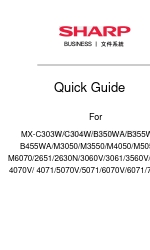 Sharp MX-M5050 Quick Manual