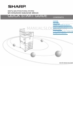 Sharp MX-M564N Schnellstart-Handbuch