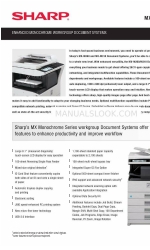 Sharp MX-PB12 Specificatieblad