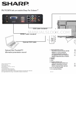 Sharp PN-L602B Руководство по подключению